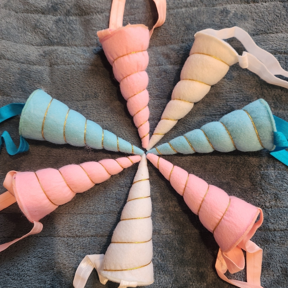 Dress up costume unicorn horn headband